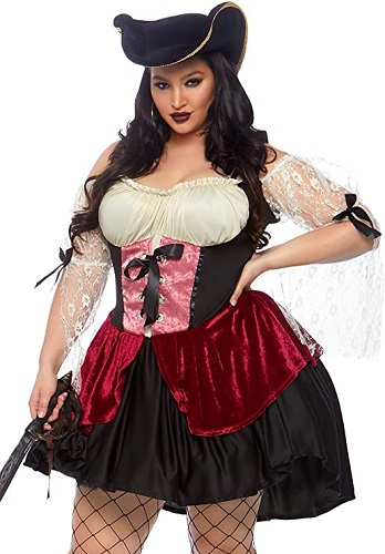 Plus Size Costume Wench Pirate