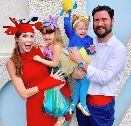 Disney Family Halloween Costumes The Little Mermaid