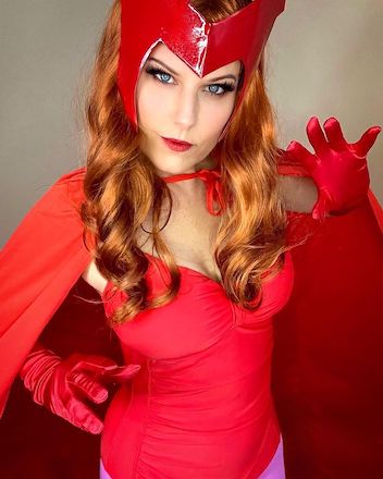 Marvel Costume for Women WandaVision Scarlet Witch