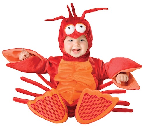 Baby Boy Halloween Costume Lobster