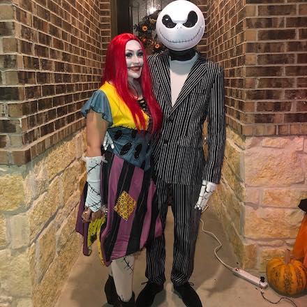 Couples Costumes Jack Skellington and Sally