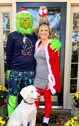 Creative Couples Costumes Grinch and Who