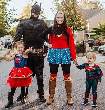 Family Halloween Costumes The Justice League DC Comics