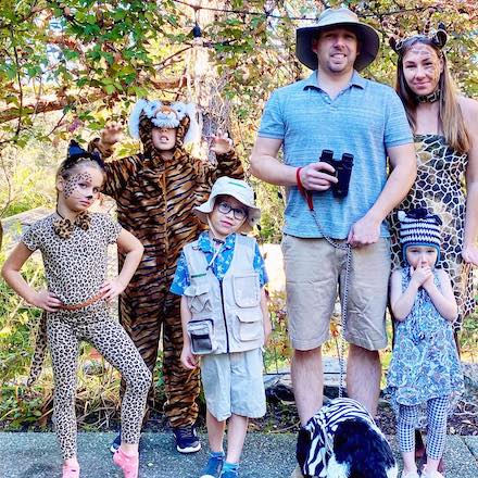 Family Halloween Costumes Jungle