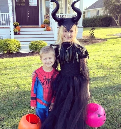 Kid Halloween Costume Maleficent