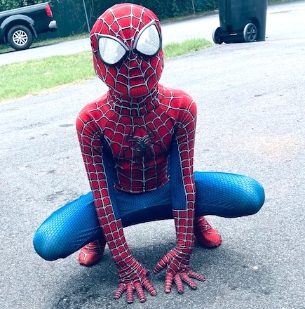 Kids Halloween Costume Spiderman