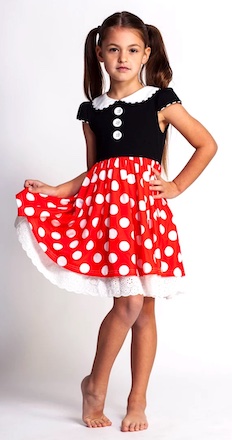 Kids Minnie Mouse costume