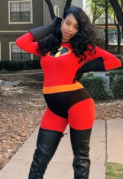 Pregnancy Halloween Costume Helen The Incredibles