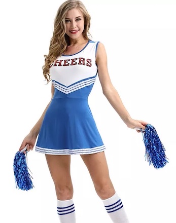 Teen Halloween Costume Cheerleader