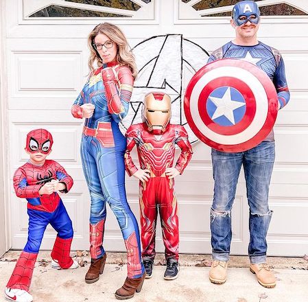The Avengers Family Halloween Costumes