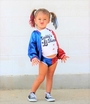 Toddler Costume Harley Quinn