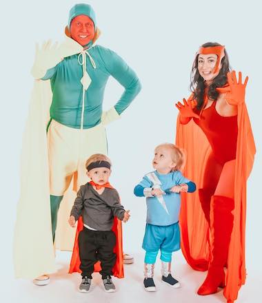 WandaVision Family Halloween Costumes