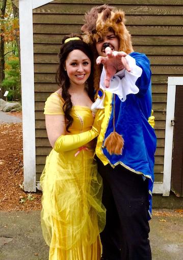 Disney Movie Halloween Costumes Beauty and the Beast