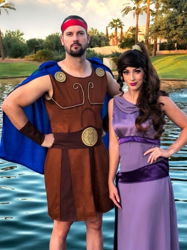 Hercules and Megara Costumes for Cosplay and Halloween