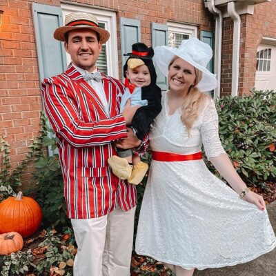 Best Family Halloween Costumes with Baby.