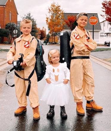 Cute Sibling Halloween Costumes Ghostbusters