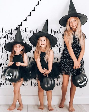 Cute Sibling Halloween Costumes Witches