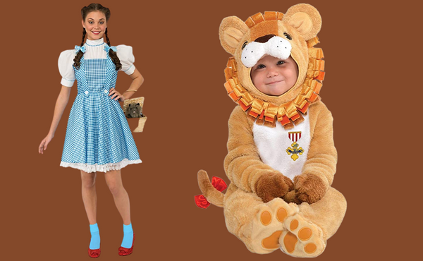 Mom and Baby Son Halloween Costumes the Wizard of Oz