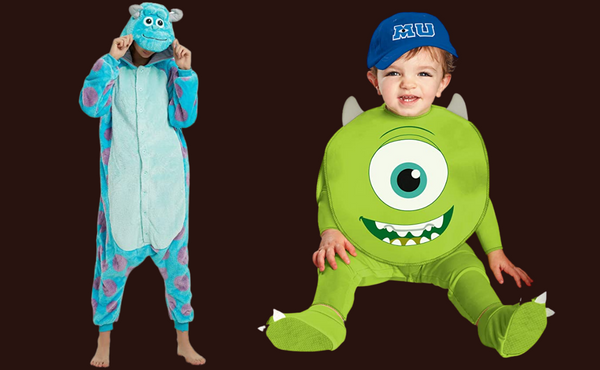 Mom and Son Halloween Costumes Monster's Inc.