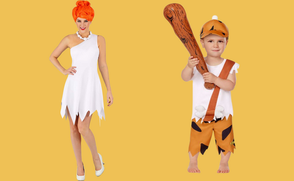 Mom and Son Halloween Costumes The Flintstones