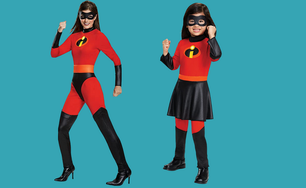 Mom and Daughter Halloween Costumes The Incredibles