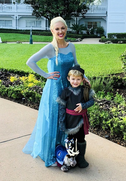 Mother and Son Disney Frozen Costumes