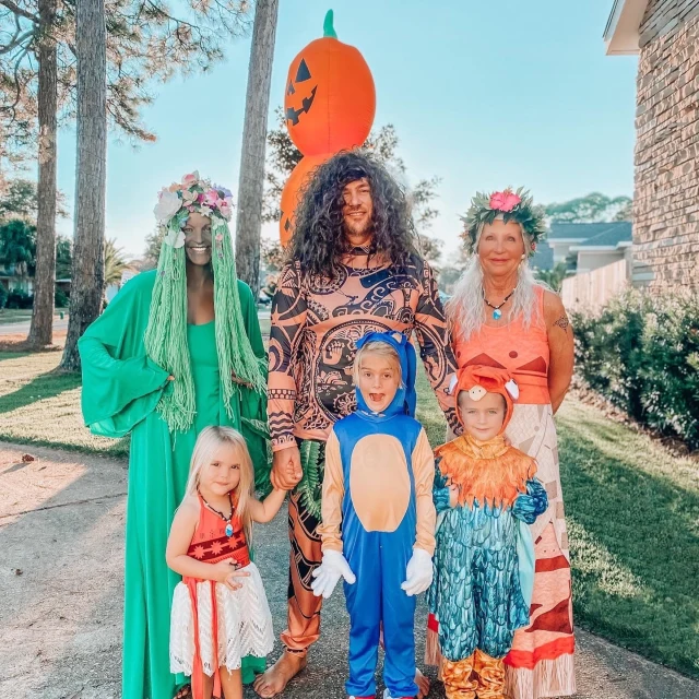 Moana Disney Family Halloween Costume