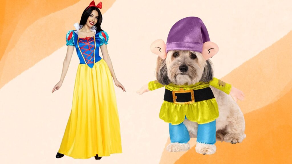 Disney Dog and Owner Costumes Snow White
