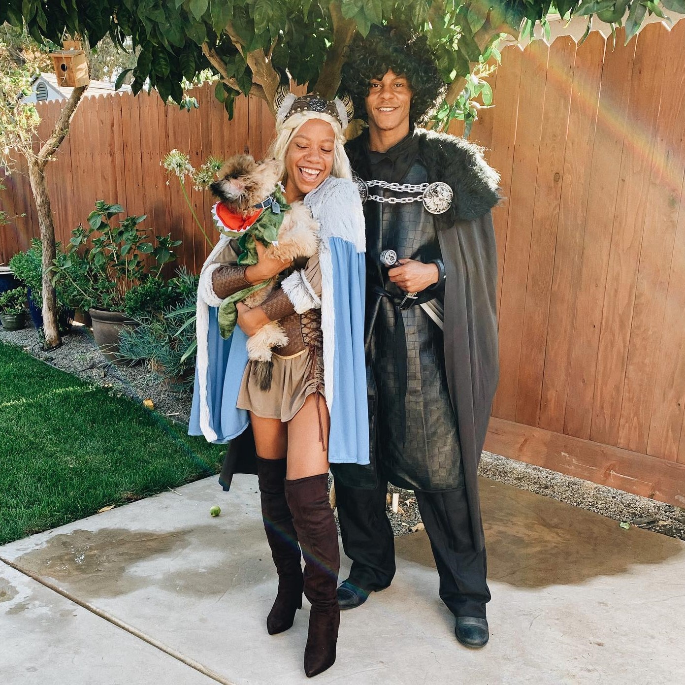 Black Couple Costumes Game of Thrones