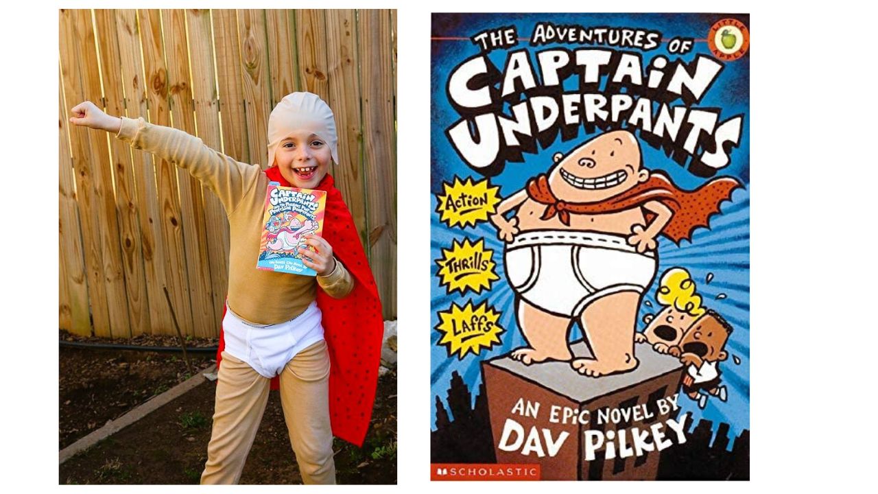 Easy Character Day Costume Captain Underpants