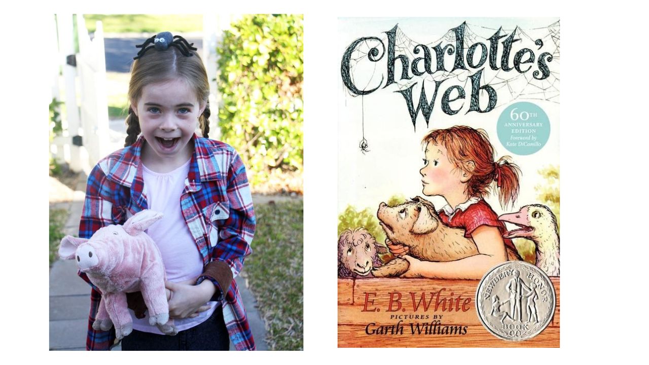 Character Day costume Charlotte's web