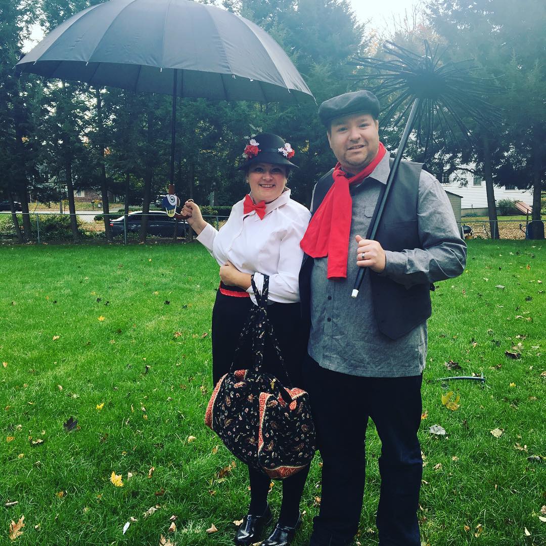 Disney couple costumes Mary Poppins