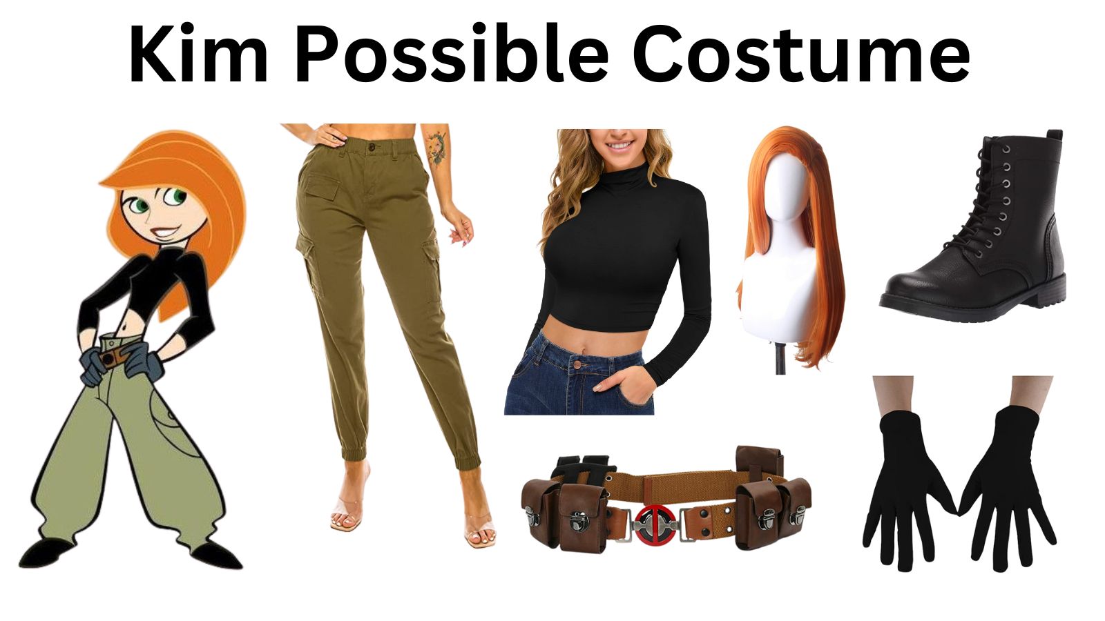 DIY Kim Possible Costume Guide What To Buy Online DIY Kim Possible Costume Guide What To Buy Online
