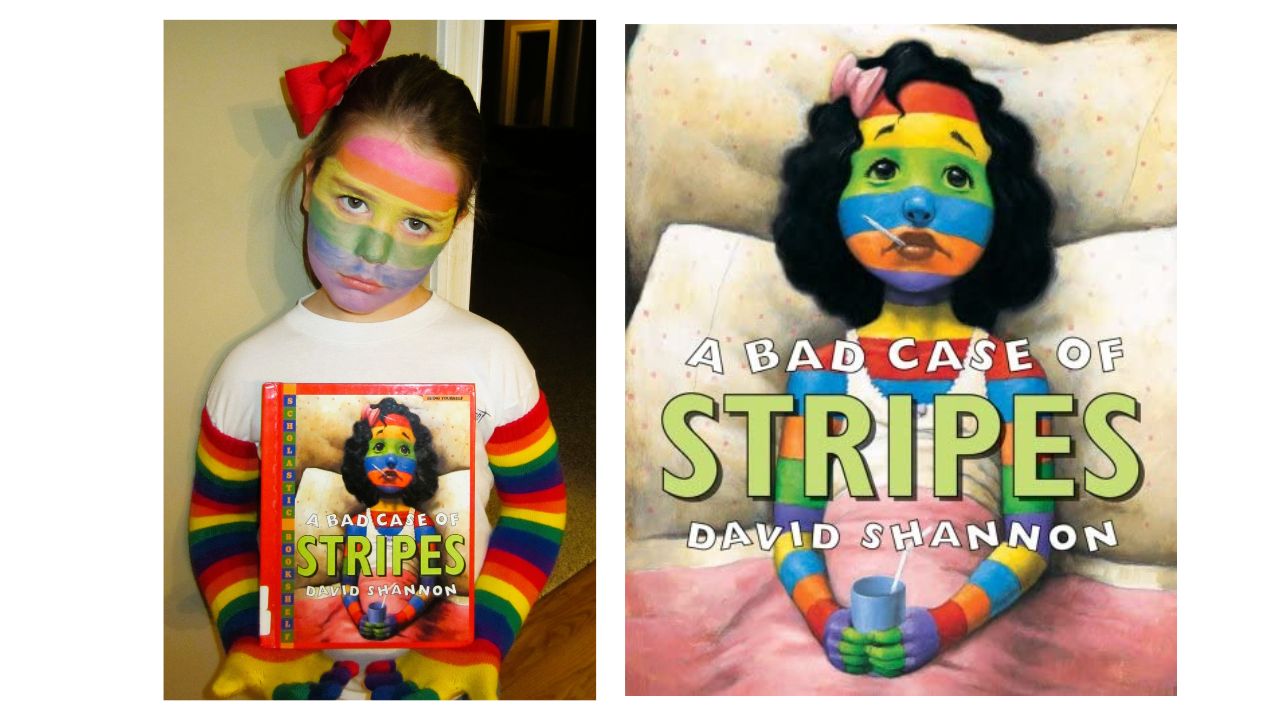 World Book Day costume Bad Case of Stripes