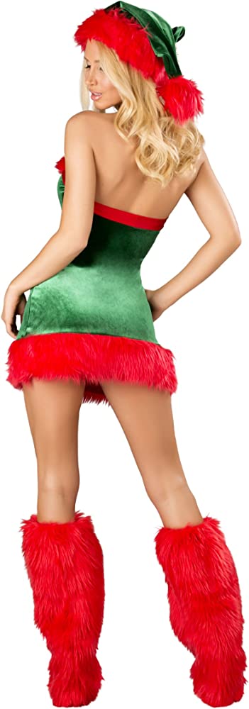 sexy Santa's Helper costume for women