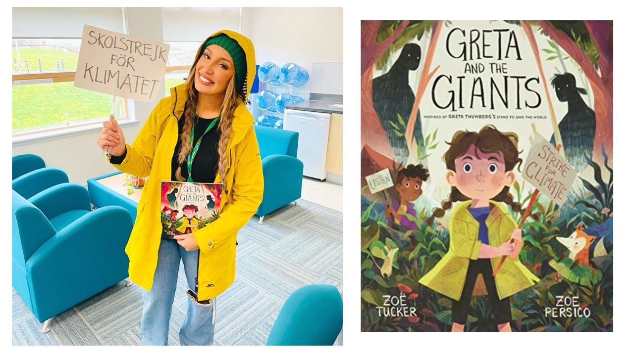 World Book Day costume adults Greta and the Giants