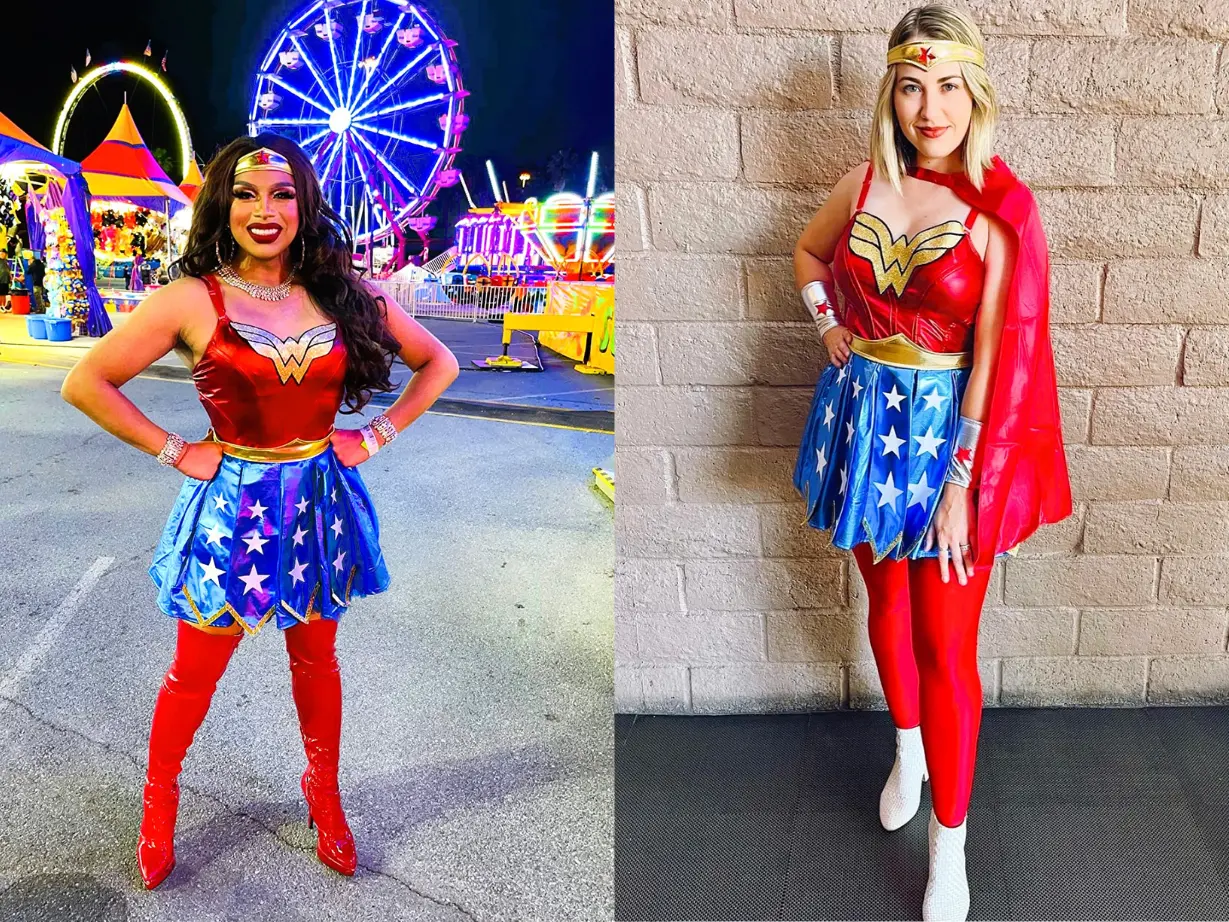 badass female Halloween Costume Wonder Woman