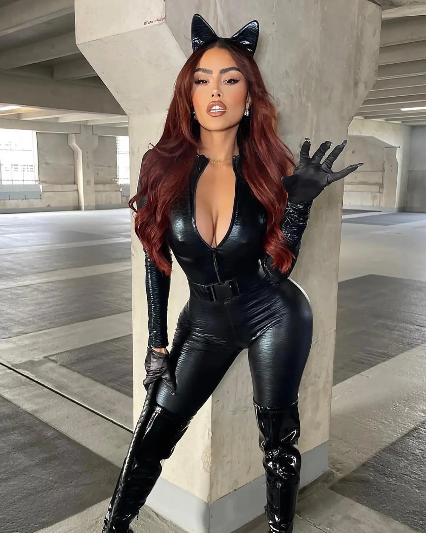 sexy DIY Catwoman costume