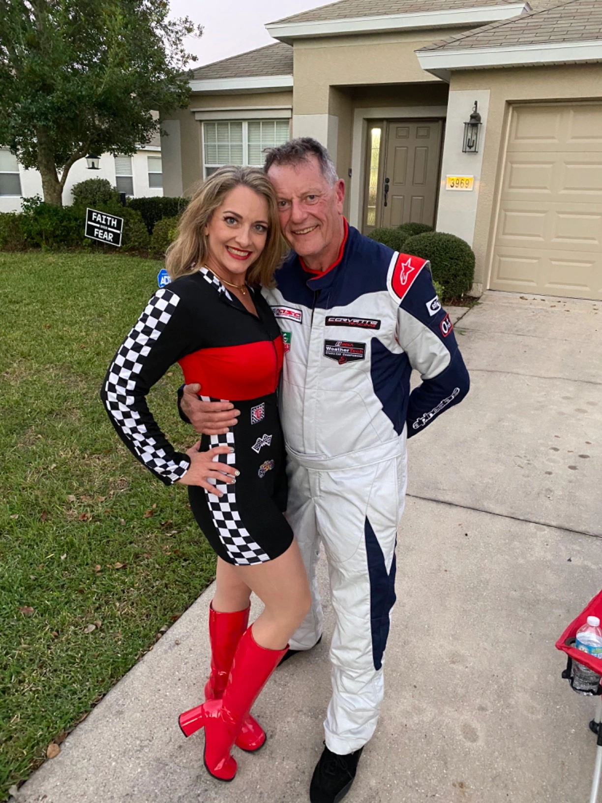 sexy couples costumes Race Car Drivers