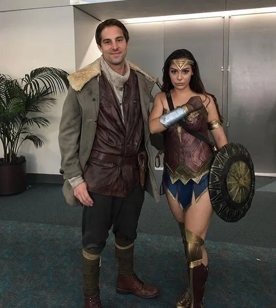 Wonder Woman and Steve Trevor costumes