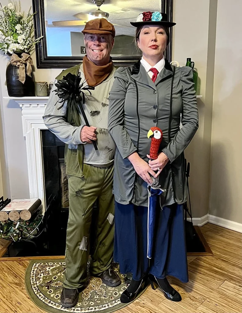 Halloween costume for older women + Halloween costume idea for older couples