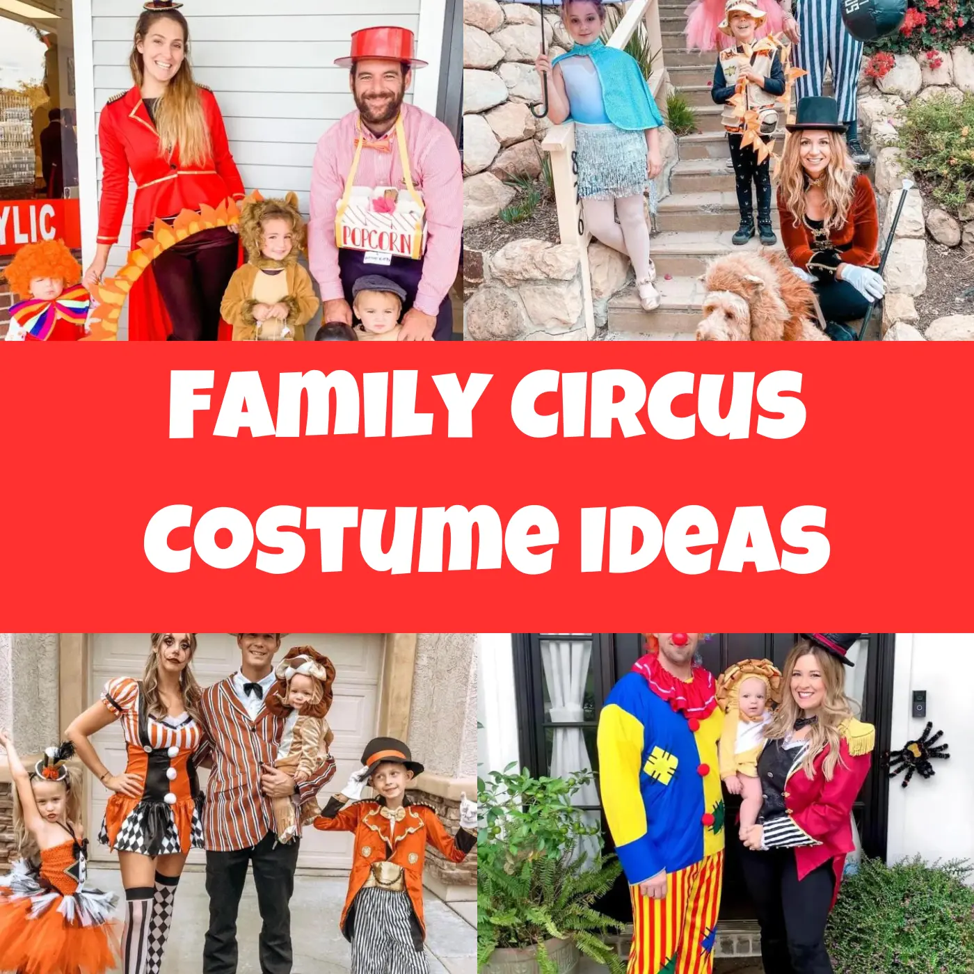 12 Creative and Fun Family Circus Costume Ideas